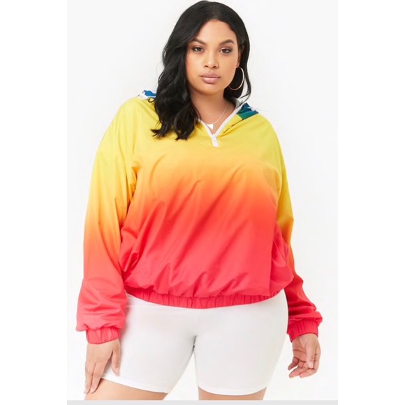 Plus Rainbow Anorak - Picture 1 of 8